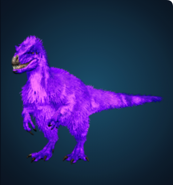 Yutyrannus - Solid Purple