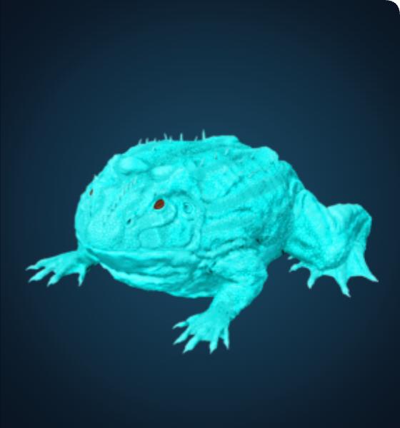 Beelzebufo - Cyan