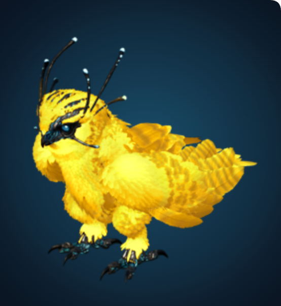 Snow Owl - Yellow
